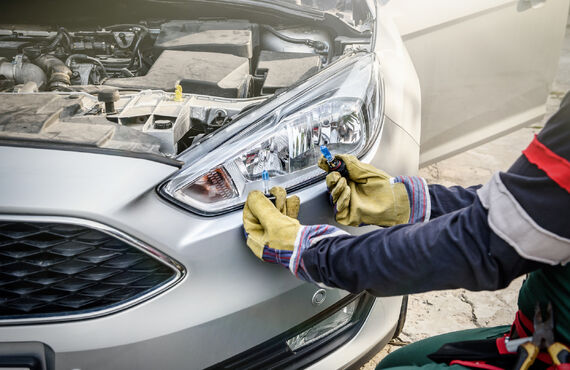 すっきり完全修復するヘッドライトリペア | 静岡市の鈑金・車検なら高品質で低価格の井上オート